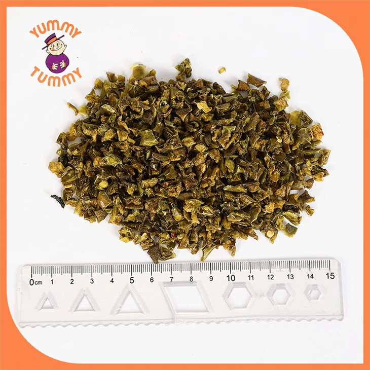 Dehydrated Green Bell Pepper